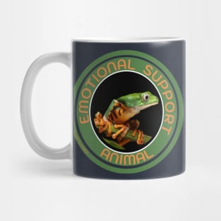 Frog Emotional Support Animal Mug